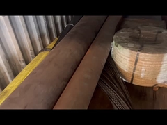 45 lunghezza 12m del tubo dell'acciaio per costruzioni edili rivestito materiali del acciaio al carbonio di 65Mn 08F